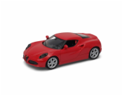 Welly Alfa 4C 1:34 červená