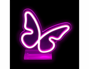 2Kids Toys LED NEON LIGHT lampička Motýlek