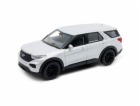 Welly Ford Explorer 2023 stříbrná 1:34