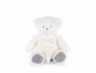 Doudou Dárková sada Plyšový medvídek s dečkou 30 cm šedý