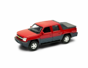 Welly Chevrolet Avalanche 1:34 stříbrný