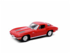 Welly 1963 Chevrolet Corvette 1:34 červený