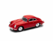 Welly Porsche 356 B 1:34 stříbrné