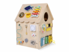 2Kids Toys Activity board Domeček přírodní