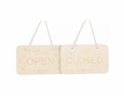 Le Toy Van Závěsná dřevěná tabulka OPEN/CLOSED