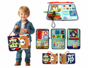 2Kids Toys Senzorická busy kniha Medvídek