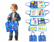 2Kids Toys Senzorická busy kniha Dinosauři 2
