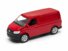 Welly Volkswagen Transporter T6 Van 1:34 červená