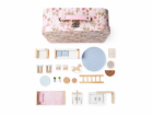 2Kids Toys Domeček pro panenky v kufříku Obývací pokoj