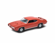 Welly1969 Pontiac GTO 1:34 červený