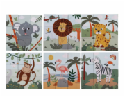 2Kids Toys Dřevěné kostky Safari