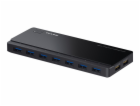 TP-Link 7portový rozbočovač USB 3.0 se dvěma nabíjecími p...