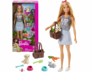 Mattel Panenka Barbie od se zvířátky (FPR48)