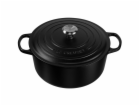Le Creuset Signature Kastrol kulatý 28 cm černý