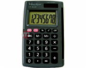 Vector Kapesní kalkulačka s krytem KAV CH-862D, šedá