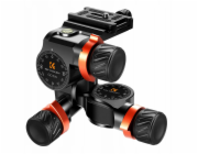 3-way Tripod Head K&F Concept KF31.047