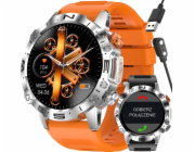 Chytré hodinky Gravity SMARTWATCH PÁNSKÉ GT20-4 - AMOLED, PŘÍDAVNÝ POPRUH (sg024d) NoSize