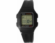 Casio Pánské hodinky F-201WA-1ADF 10 barů Na plavání