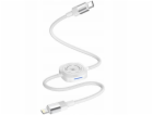 PROOVE Kabel USB-C na Lightning 27W + Qi nabíječka pro ch...