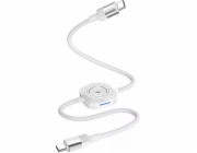 PROOVE Kabel 2x USB-C 60W + Qi nabíječka pro telefon, chytrý telefon, chytré hodinky / Ccmt27002101