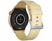 Weofly Curve Smartwatch - Multifunkční hodinky Bluetooth 5.3 Zlatý