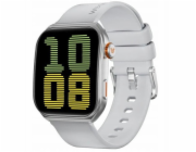 Weofly Edge 2 Smartwatch - Multifunkční hodinky Bluetooth BT5.3 Stříbrný