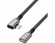 LogiLink Kabel USB 3.2 gen2 Type-C na USB-C/F, PD, 1 m