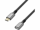 LogiLink Kabel USB 3.2 gen2 Type-C na USB-C/F, PD, 1 m