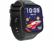 Atmosphera Chytré hodinky pro děti Chytré hodinky s krokoměrem a hrami / Kidoboo Black / 019 Lite C2