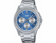 Casio Pánské hodinky MTP-1375PD-2A2VEF stříbrné barvy