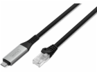 Digitus Ethernetový kabel USB-C 3.2 Gen1 - RJ45, 1 Gbit/s...