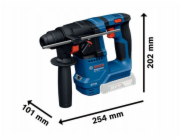 Bosch Rázové kladivo GBH 18V-18 bez baterie a nabíječky