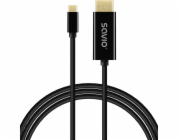 Savio Kabel USB-C na HDMI CL-190 30Hz, 1m plastový