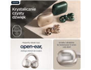 Motorola moto buds loop Sluchátka s mikrofonem Bezdrátový Klips na ucho Volání / hudba / sport / volný čas Bluetooth Béžová