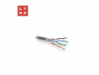 LYNX FTP kabel, Cat6, PVC (Eca), celoměděný, vnitřní, šed...
