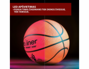 Svítící basketbalový míč, Outliner, velikost 7
