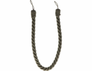 Šňůra na záclony Luance COT, 1,6 cm, tmavě zelená