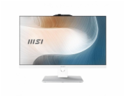 MSI AIO Modern AM242P 12M-2005EU Intel i5-1235U 24" IPS LED FHD bez dotykové obrazovky s antireflexní úpravou 16 GB SSD 500 GB M.2 AX211 WiFi 6E Windows 11 Pro bílá