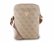 Guess PU 4G Triangle Logo Taška 8" Růžová Kompaktní taška Guess s 4G motivem a trojúhelníkovým logem nabízí stylové řešení pro každodenní nošení. Ideální na drobnou elektroniku i doplňky. EAN: 366633