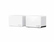 WiFi router TP-Link Mercusys Halo H85X(2-pack) WiFi 6, AX3000, 1x 2,5GLAN, 2x GLAN2,4/5 GHz, 