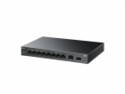 Switch TP-Link LS1210GP 1x GLAN, 8x GLAN s PoE+, 1x SFP, ...