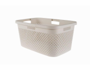 Koš na prádlo Curver Pure 47 l krémový