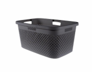 Koš na prádlo Curver Pure 47 l tmavě šedý