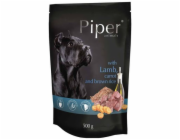 PIPER Animals with lamb, carrot and brown rice - vlhké krmivo pro psy - 500g
