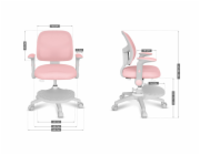 Otočné křeslo Junior 5.0 Pink