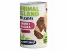 ANIMAL ISLAND Everyday Puppy Turkey and duck - vlhké krmi...