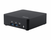 MSI Cubi NUC AI 1UMG-06SEU Intel Core Ultra 7 155H 16 GB SSD 1 TB Intel Arc graphics AX211 WiFi 6E Windows 11 Pro černá