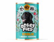 DOBRY PIES Rabbit with apple and carrot - vlhké krmivo pro psy - 400g