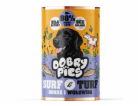 DOBRY PIES Surf & Turf Trout and beef - vlhké krmivo pro ...