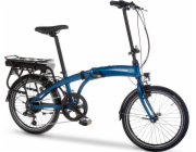 Skládací elektrické kolo Snapp City-E Modré